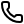 Icon Telefon schwarz